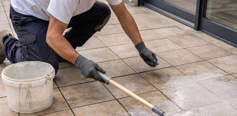 Etanchéité de terrasse avec application d'une résine liquide - Nantes 44000 44200