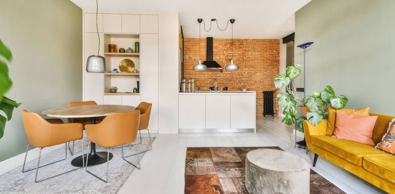 piece de vie asymétrique