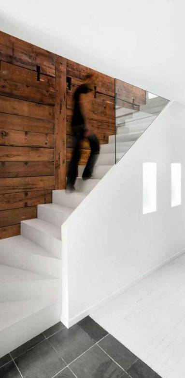 Choisir son escalier, quart tournant moderne - Nantes 44