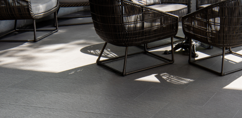 Terrasse en béton