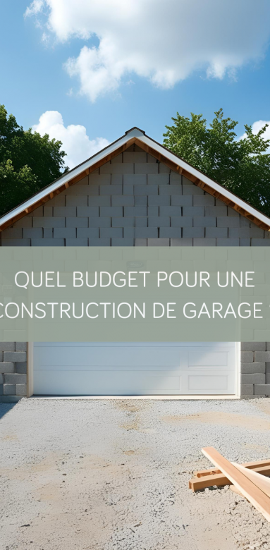 construction garage neuf prix