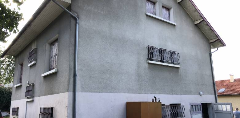 Avant le ravalement de la façade