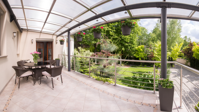 Véranda polycarbonate