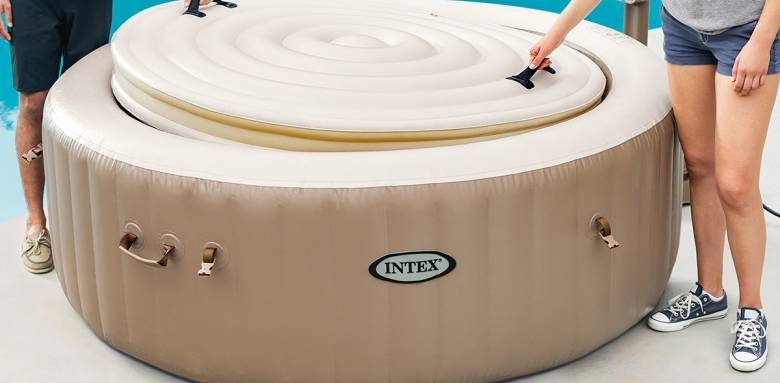 couvercle pour spa - Intex