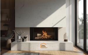 installation de cheminée