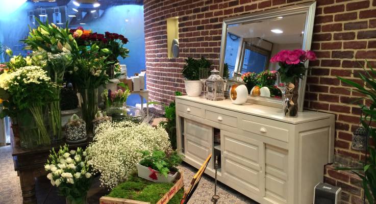Rénovation intérieure d'une magasin de fleurs