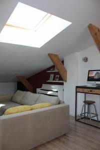 Séjour sous les toits parfaitement isolés