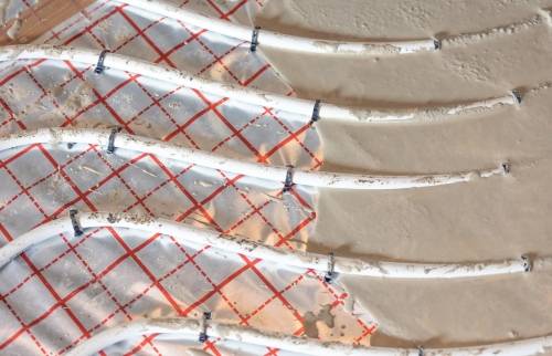 Le Plancher Chauffant Basse Température avec goudrons