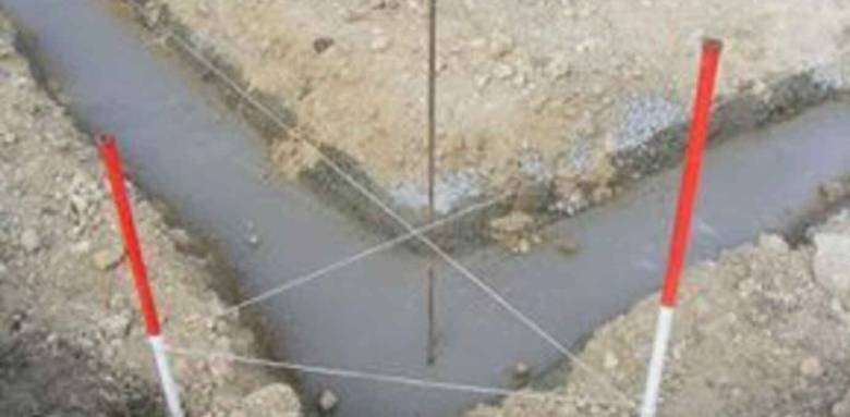 Illustration d’une construction après terrassement 