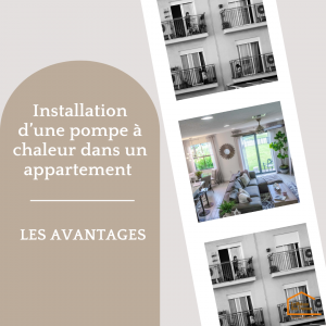 Installer une pompe à chaleur dans un appartement