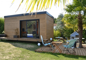 Aménagement de maison-container