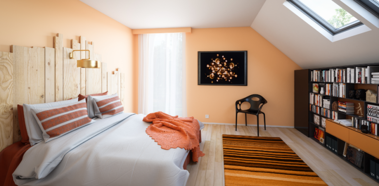 Aménager une chambre sous combles Olivet
