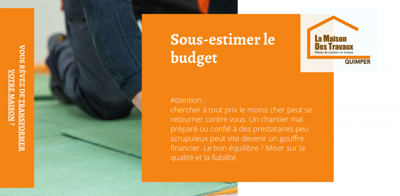 Attention aux fausses économies : un chantier mal encadré peut coûter cher – faites confiance à un courtier en travaux pour un vrai rapport qualité-prix.