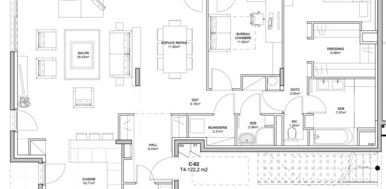 Plan rénovation maison Nanterre (92000)