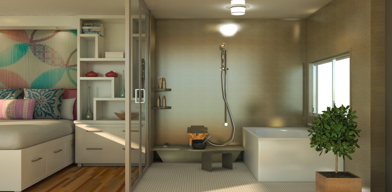 Intégrer une verrière à sa salle de bain
