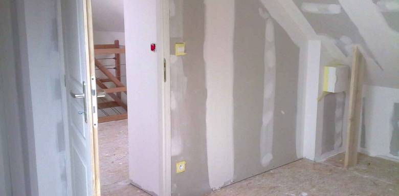 Aménager ses combles à Montgeron- cloisons et isolation