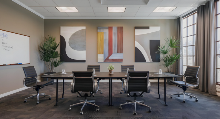 Créer une salle de réunion moderne et fonctionnelle