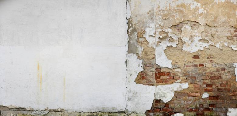 Rénovation d'un mur pignon