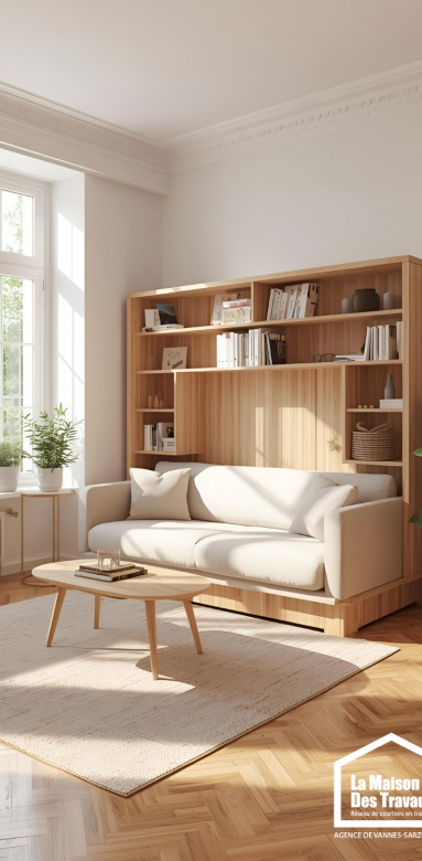 Décoration minimaliste pour petit studio