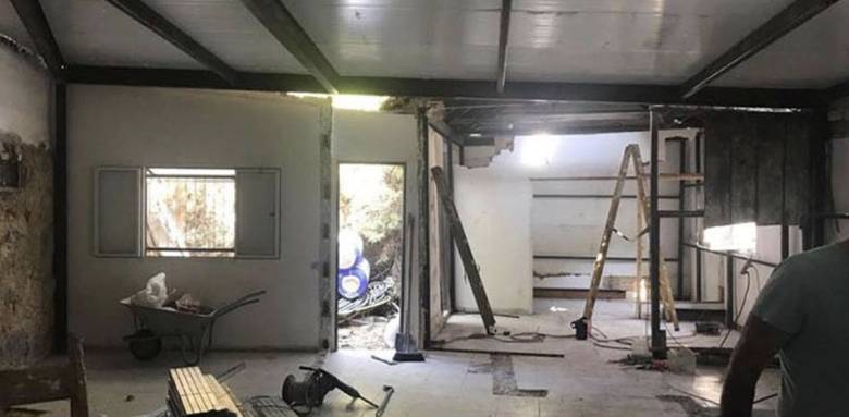 Chantier de rénovation maison dans l'ouest lyonnais 69340