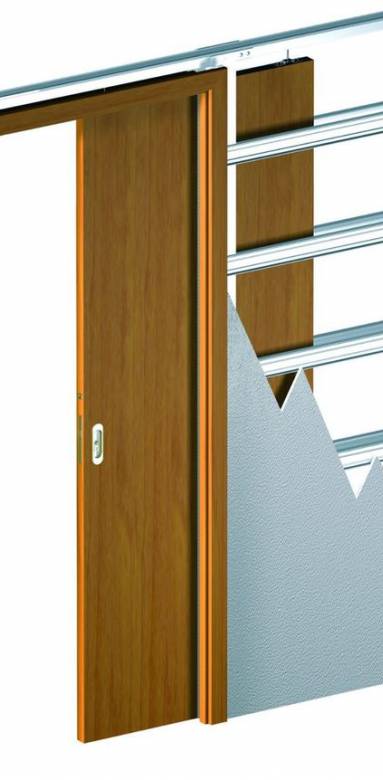 Explication de montage "cloison et pose de la porte en galandage"