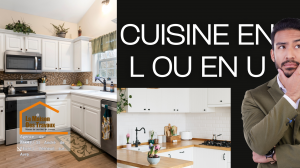 Cuisine en L ou en U ? Découvrez les avantages de chaque aménagement pour une cuisine fonctionnelle à Dreux. Faites le bon choix avec La Maison Des Travaux !