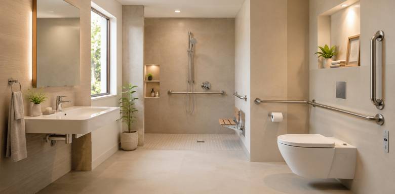 Salle de bain accessible  comment adapter son espace pour plus de confort et de sécurité 