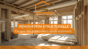 rénovation structurelle maison la maison des travaux chartres