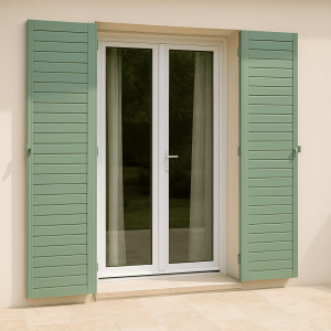  Installation de volets battants sur une maison - Nantes 44