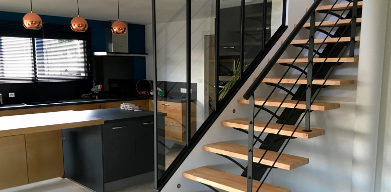 Verrière d'escalier Jura