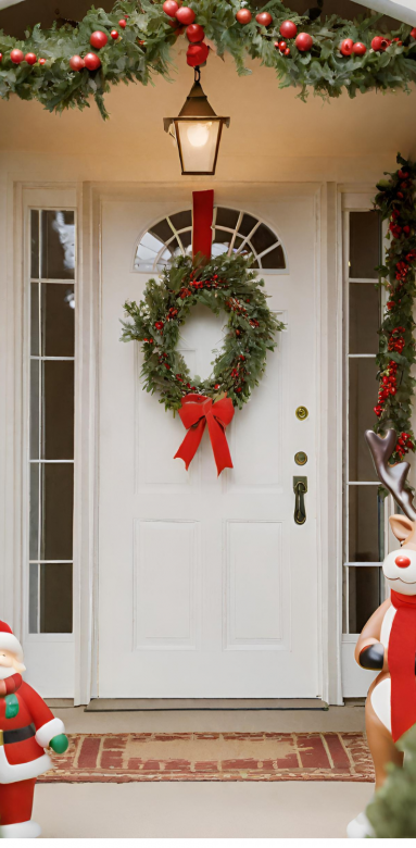  Couronnes de Porte Noël