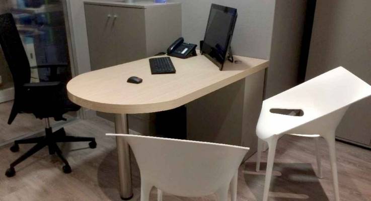 Rénovation et agencement d'une agence immobilière - La Maison Des Travaux Caen-Ouistreham