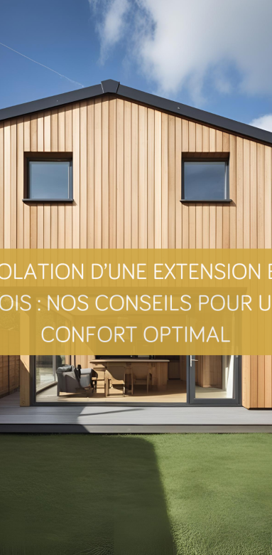isolation extension bois murs