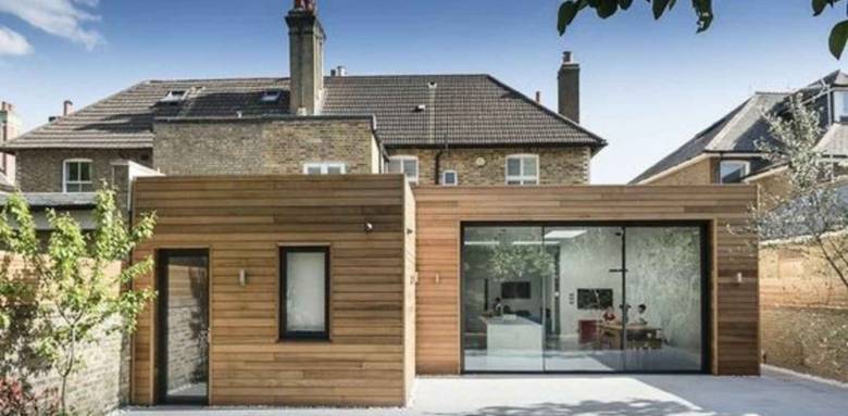 Extension en bois