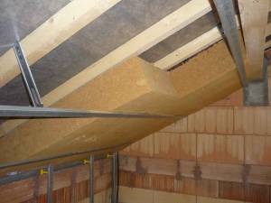 Isolation par laine de bois