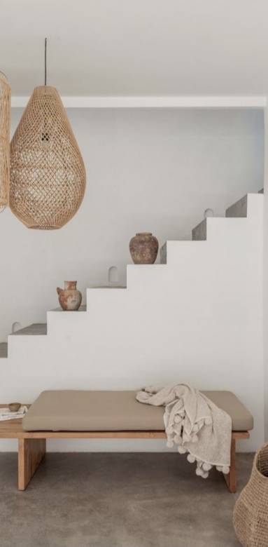 Blanc sur blanc, décoration épurée 