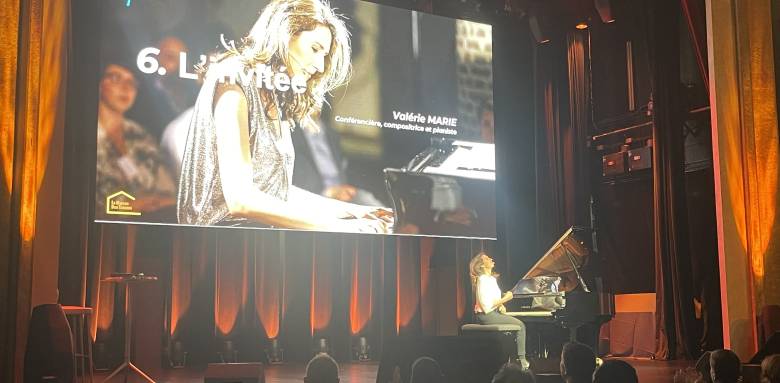 Concenrt pianiste Valérie Marie - Convention Nationale La Maison Des Travaux 2024 à Versailles -