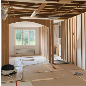 rénovation d'une maison