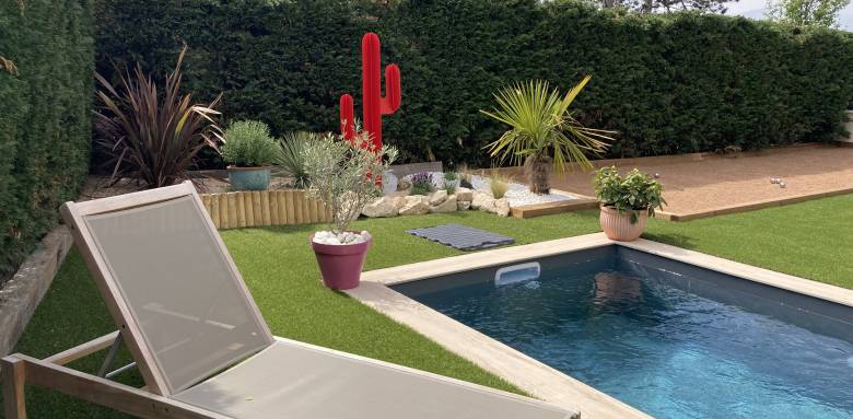 La mini piscine : un ilot de fraicheur .... et plein d'autres avantages 