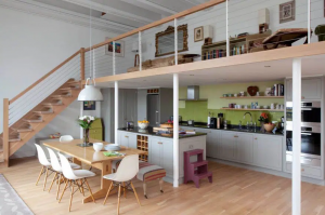 Installation d'une mezzanine sur pied - Le Raincy 93