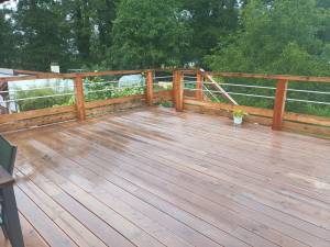 Terrasse en bois surélevée Haguenau