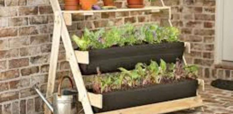 Jardinières pour potager urbain