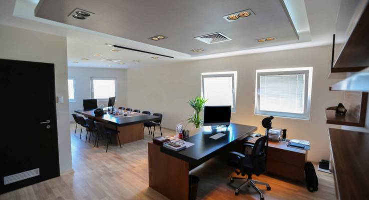 Aménagement de bureaux dans un appartement