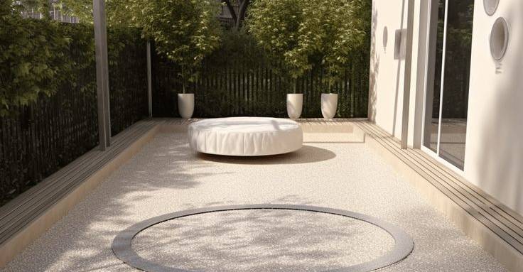 Terrasse en résine Arras