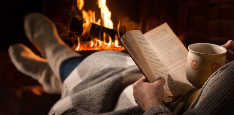 Profiter d'une cheminée ouverte près de Tours.