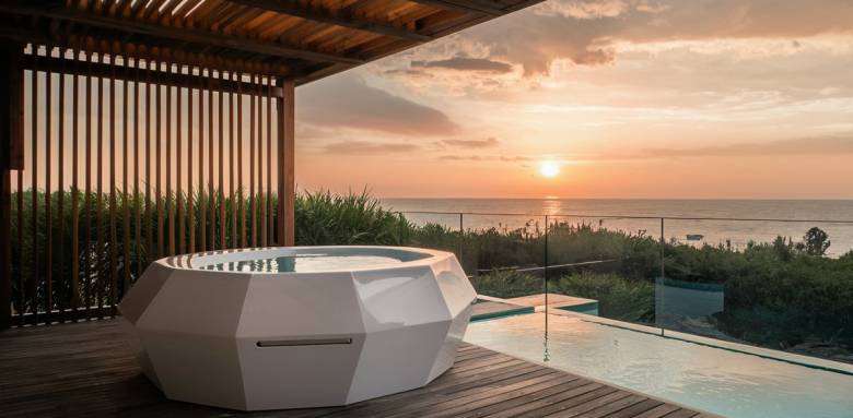 Spa sur terrasse à Deauville