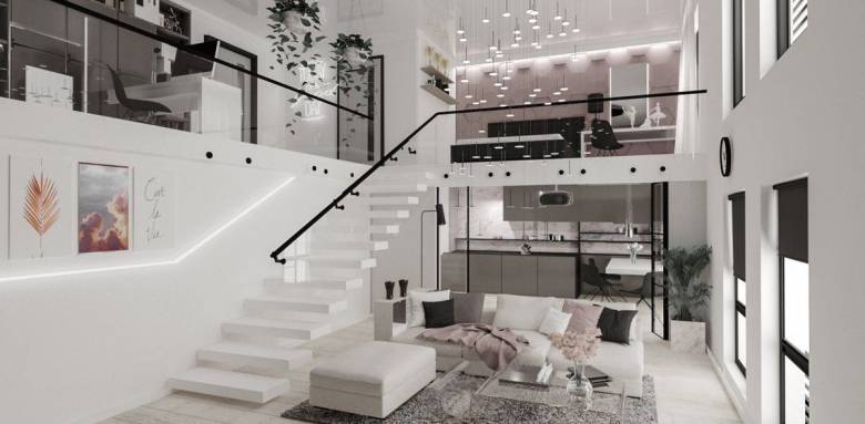 Métamorphosez votre appartement en la transformant en duplex. Escaliers design, mezzanine cosy… Explorons ensemble les aspects techniques et financiers d’un tel projet.