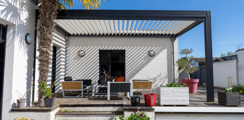 Installer pergola sur terrasse Amiens