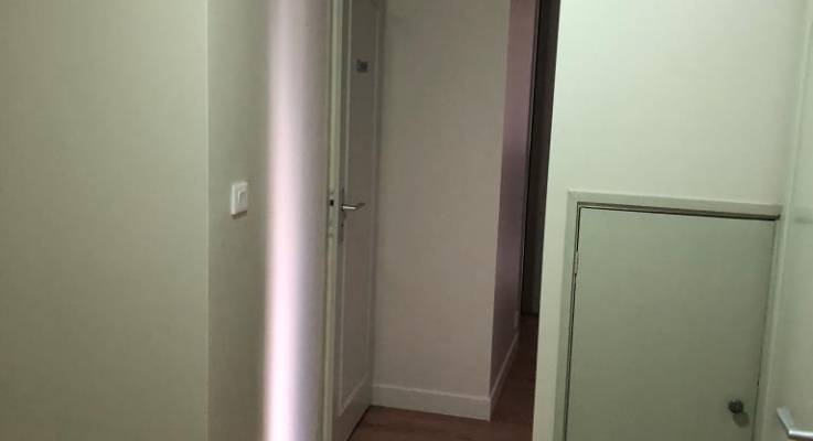 Elargissement du passage (après travaux)