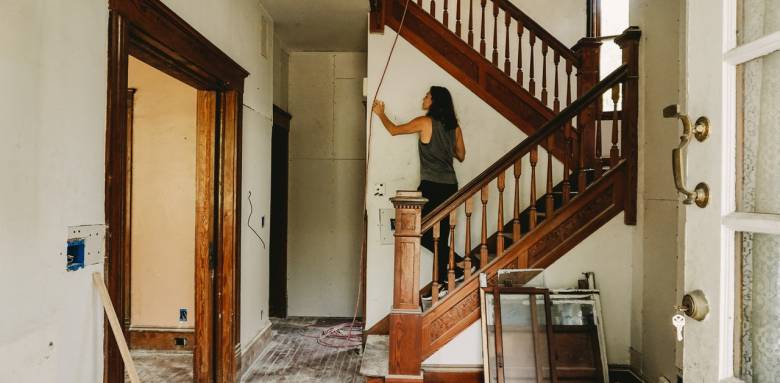 Escalier bois